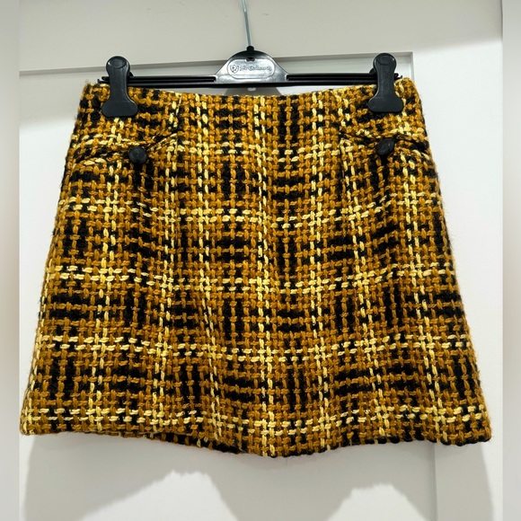 Nordstrom Dresses & Skirts - Plaid Wool Mini Skirt